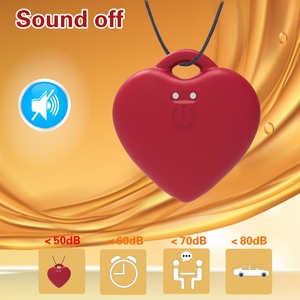 Vibrador de Bala para Masturbación de Adultos, Collar con Forma de Corazón para Mujer, Estimulador de Clítoris, Masajeador de Punto G, Huevo Vibrador, Juguetes Sexuales para Mujeres - Product Image 5