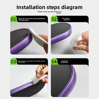 Bande de protection décorative pour raquette de pickleball, motif léopard, 75 cm, anti-abrasion, protection des bords et de la peinture, design attrayant