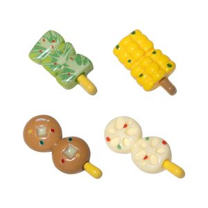 Brochetas de Barbacoa de Simulación de Micropaisaje Weij, Comida Deliciosa, Artículos Decorativos DIY, Imanes para Refrigerador, Pinzas para el Cabello, Cuerda - Product Image 1