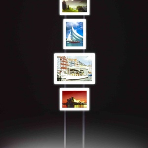 A4 Magnetic LED <b>Light</b> Box with Adjustable RGB Eco-Friendly Acrylic & Aluminum Wall Mounting for Restaurant Menus <b>Window</b> Displays - Product Image 6