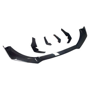 Divisor Delantero de Fibra de Carbono para Benz C190 AMG GT GTS <span class=keywords><strong>GTR</strong></span> 2014 en Adelante - Product Image 3