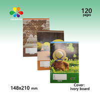 Carnets de notes A5 personnalisés à une ligne pour l'école primaire en Afrique – Lot de 120 pages – Fournitures scolaires en gros pour étudiants
