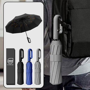 <span class=keywords><strong>Parapluie</strong></span> de luxe pliable automatique de grande <span class=keywords><strong>taille</strong></span> pour la pêche, le jardin, le marché en plein air, le vélo, petit <span class=keywords><strong>parapluie</strong></span> avec ventilateur - Product Image 4