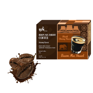 Buon Ma Thuot กาแฟสำเร็จรูปรสชาติกลางแบบพกพากาแฟอาราบิก้า3 1กล่องเวียดนามโรงงานตัวอย่างฟรีบริการ ODM - Product Image 1
