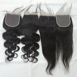 Letsfly 5x5 Lace Closure 10A, Extensions de Cheveux Humains de Bonne Qualité, 16-24 Pouces, Cheveux Brésiliens Vierges, Closure en Dentelle Suisse, 10 Pièces - Product Image 5
