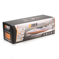 Bateau Skytech H101 Mini bateau RC à grande vitesse, retournement à 180 degrés, course électrique à grande vitesse, télécommande, jouets de pêche pour enfants, Noël
