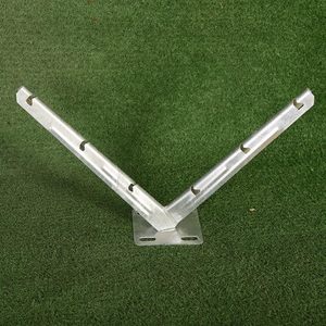 Soporte en V para Alambre de Púas XPOEDSWAKT, Galvanizado en Caliente, Resistente, Compatible con Alambre de Púas en Espiral - Product Image 1