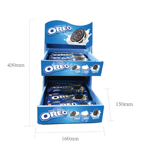 Tùy chỉnh có thể gập lại & tái chế hiển thị các tông đứng Macaron Cookie Tabletop CDU đơn vị bán lẻ - Product Image 1