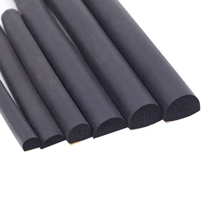 CS tùy chỉnh tự dính EPDM bọt nửa vòng Dải cách âm sưởi ấm tủ điện cao su - Product Image 3