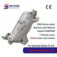 Filtro Antiparticolato Diesel (DPF) Originale SQS OEM/ODM di Alta Qualità per Hyundai Santa Fe 2.2 CRDI Personalizzato Euro 3-6 con Certificazione CE
