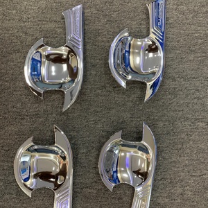 Accesorios de Estilo para Automóviles, Cubiertas Protectoras para Manijas de Puerta de Coche, ABS Cromado - Product Image 3