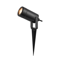Fulidi S1603-LED, Luces de Jardín con Estaca de Inducción de 3W y 12V, con Garantía de 3 Años, 2700K, Blanco Cálido Suave, Certificación CE ROHS