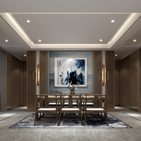 Muting Villa moderne de luxe Architecture 3D Conception de maison Design intérieur personnalisé Vente en gros Solution EPC clé en main