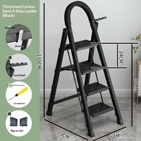 Approvisionnement transfrontalier : Échelle portable de sécurité, pliable, légère et économique, disponible en divers matériaux et couleurs