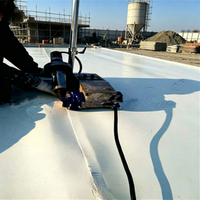 Membrane de toiture TPO thermosoudable 45mil 60mil 80mil pour système monocouche