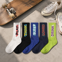 Chaussettes de sport pour hommes personnalisées, confortables, respirantes, pour la randonnée, le cyclisme, la course à pied, avec logo