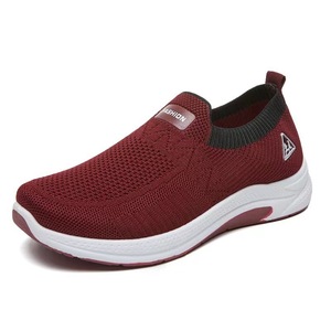 Nouvelles chaussures de marche pour femmes, respirantes, légères, à enfiler, avec empeigne en mesh, antidérapantes, à semelle souple, résistantes à l'usure - Product Image 5