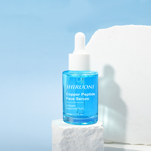 Nhãn hiệu riêng Hữu Cơ thuần chay ghk cu đồng màu xanh Peptide Huyết Thanh hàng rào da sửa chữa chống nhăn tái tạo chất trên khuôn mặt - Product Image 5