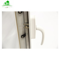 Poignée de verrouillage pour fenêtre à battant en alliage d'aluminium réglable DY, avec cadre en verre, revêtement en poudre, installation facile, taille personnalisée