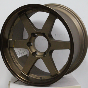 ล้อแม็กซ์ Jy Bronze and Black <span class=keywords><strong>Te37</strong></span> ขนาด 18x9.5/10.5 นิ้ว ผลิตจากอะลูมิเนียม PCD 6x139.7 สำหรับรถยนต์นั่งส่วนบุคคล รถกระบะ และรถ <span class=keywords><strong>SUV</strong></span> - Product Image 4