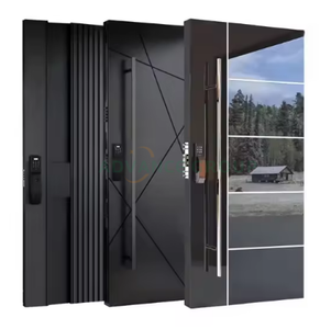 Porte principale en acier inoxydable avec barre anti-<span class=keywords><strong>panique</strong></span> pour immeuble de bureaux - Product Image 2