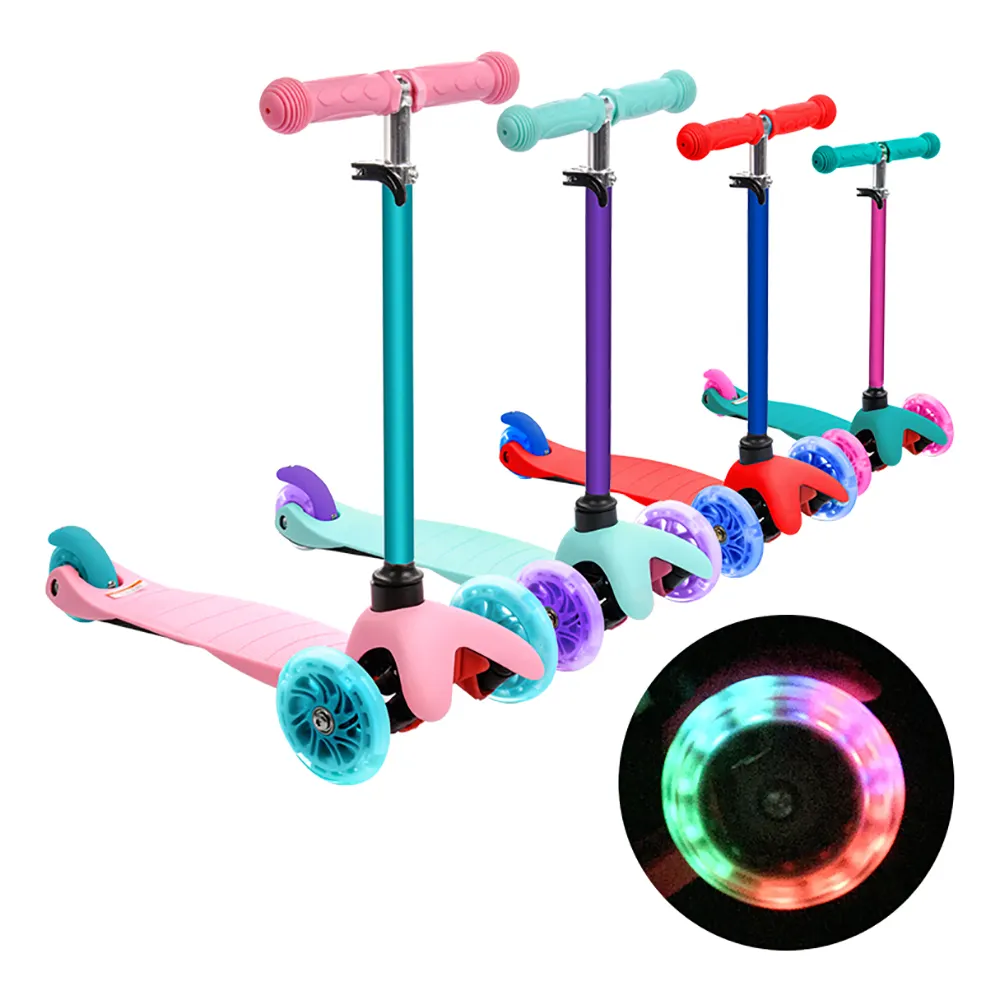 Wholesale CE kids kick scooter OEM custom cheap 3 wheel baby scooter