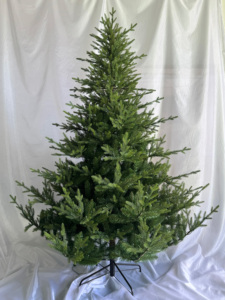 Cây thông Noel nhân tạo PVC trắng 9ft có đèn <span class=keywords><strong>LED</strong></span>, kiểu dáng tuyết rơi, bán buôn, đặt làm riêng - Product Image 6