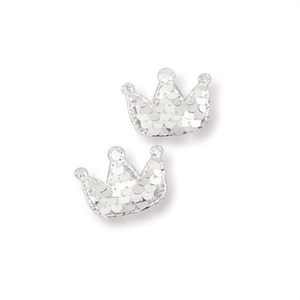 Decorazione natalizia Iln Corona 3x4mm Argento 2 pezzi - Product Image 1