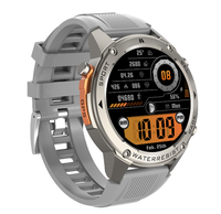 Strava 1.43'' Layar Amoled Panggilan BT Jam Tangan Pintar GPS 5ATM Jam Tangan Pintar untuk Pria Jam Tangan Olahraga Luar Ruangan Pelacak Oksigen Darah