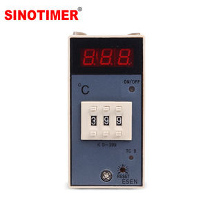 Sinoटाइमर <span class=keywords><strong>e5en</strong></span> तापमान नियंत्रक-समय आनुपातिक नियंत्रण, k-प्रकार इनपुट, रिले आउटपुट, 230wc 0-399 Pandc - Product Image 1