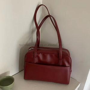 Wholesale Large Capacity Women's Autumn New PU Zipper Closure Polyester Shoulder Crossbody Luxury Women's Handbags - Product Image 4