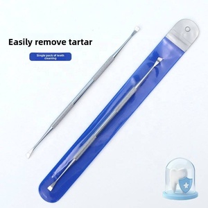 Modern Eco-friendly Stainless Steel Pet Dental Tartar Tool-Migougou Oral Cleaning Kit <strong>for</strong> <strong>Dogs</strong> <strong>Removing</strong> <strong>Plaque</strong> and Stains - Product Image 2
