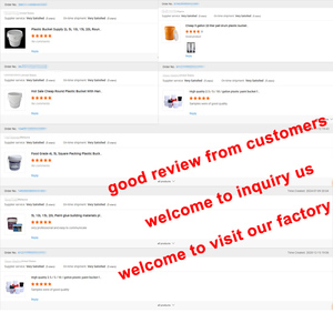 Seau en <span class=keywords><strong>plastique</strong></span> PP rond de qualité alimentaire avec couvercle et poignée pour le stockage et l'emballage, vente en gros directe usine chinoise - Product Image 5