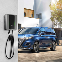 Station de charge rapide EV 20kw 30kw 40kw DC OCPP1.6J chargeur de voiture électrique GBT CCS2 pile de charge murale