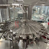 Máquina Llenadora de Botellas de Agua Totalmente Automática, Línea de Llenado de Botellas PET Monobloque de Alta Velocidad con Funcionamiento Estable
