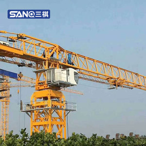 Max Lifting 15 Tons Topkit <strong>Tower</strong> <strong>Crane</strong> QTZ6515 for Construction Brand New Factory Made for High Building Variable Height - Product Image 1