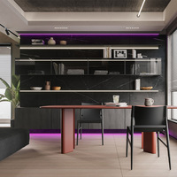 WAYMOVE Bureau à domicile en bois Convertible Extensible Pliable Fonction de refroidissement pour meubles de bureau à domicile