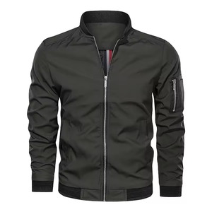 Vestes pour hommes de haute qualité personnalisées 2025, vêtements pour hommes, automne-hiver, veste de conception pour hommes, manteau décontracté, grande taille, vestes pour hommes, vestes à fermeture éclair - Product Image 3