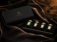 Set Parfum Pria Grosir Mewah Tahan Lama dalam Kotak Hadiah dengan Kemasan Logo Kustom