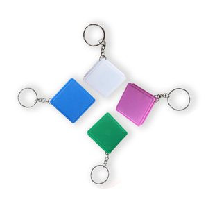 1 <span class=keywords><strong>Meter</strong></span> 3ft Đầy Màu Sắc Vuông Mini Đo Móc Chìa Khóa Băng Imperial Khuyến Mãi Mini Băng Đo Với Keychain - Product Image 1