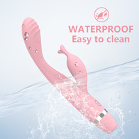 Fournitures pour adultes en gros : Vibrateur rechargeable double vibration pour point G, bâton de massage AV, pour masturbation féminine, avec sac et boîte, Amazon Le