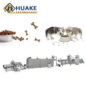 Línea de procesamiento completa, línea de producción de alimentos para mascotas, máquina para hacer piensos para perros y gatos