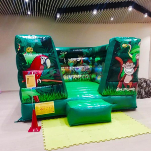 Outdoor backyard party jumping castle pvc bounce <b>house</b> commercial <b>inflatable</b> madagascar bouncer for kids - Product Image 5
