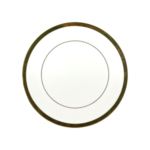 Wholesale Fine Bone China Ceramic <b>Dinnerware</b> Set Wedding Charger Plates with Gold Rim Elegant Dining Collection - Product Image 2
