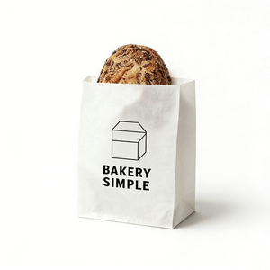 High Quality Food Packaging Sandwich Bags Durable Eco-Friendly Kraft <b>Paper</b> Bags with Custom Logo Printed for Takeaway & Catering - Product Image 3