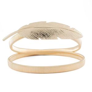 Ceintures à chaîne de taille <span class=keywords><strong>dorée</strong></span> de luxe Ceintures métalliques de force élastique <span class=keywords><strong>Ceinture</strong></span> à chaînes dorées pour femmes et filles - Product Image 1
