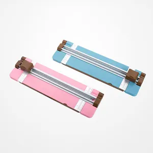 Wholesale paper cutter portable light paper trimmer office papers cards labels photo trimmer cutter with pull out ruler