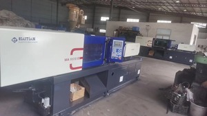 Good Price 90Ton Small Plastic <b>Paint</b> <b>Bucket</b> Handle Cover Making Taiwan Used Injection Molding Machine - Product Image 4