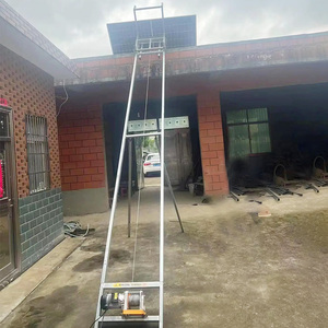 12-25m Lifter Platform Cheap Home Construction Cargo <strong>Hoist</strong> 200kg Power Electric Stair Elevator Ladder Lift - Product Image 3