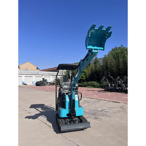 Mini pelleteuse de haute qualité et dernière conception 1.5ton <span class=keywords><strong>Micro</strong></span> pelle foresterie mulcher mécanique petit moteur 3000 tr/min - Product Image 5
